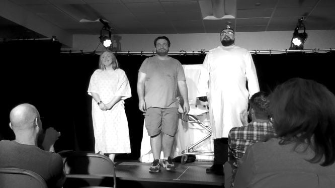 Cast of 'Foot Worm the Musical"
